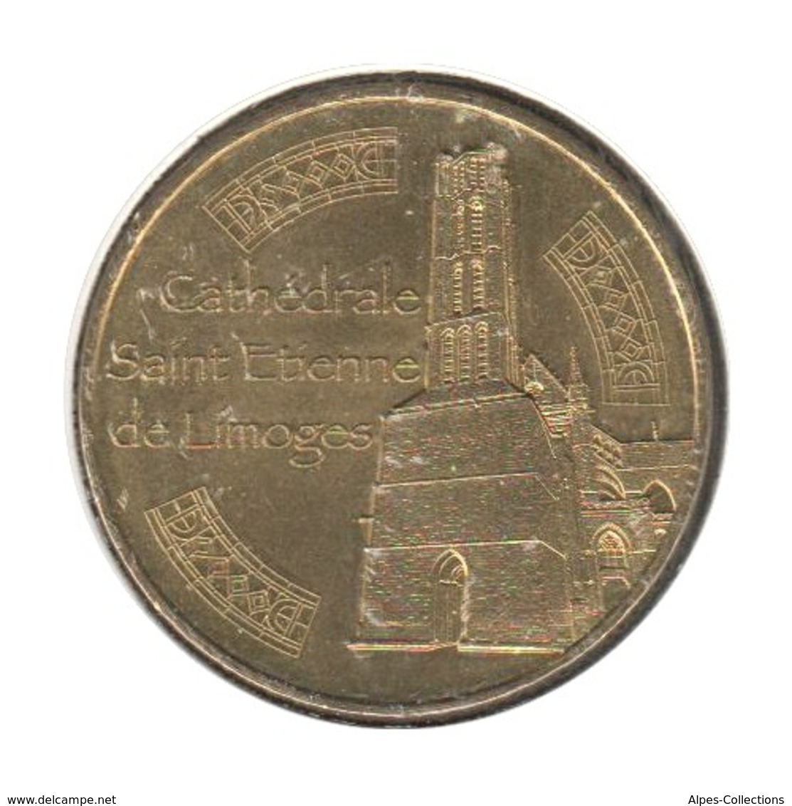 87003 - MEDAILLE TOURISTIQUE MONNAIE DE PARIS 87 - Cathédrale Saint Etienne 2016 - 2016