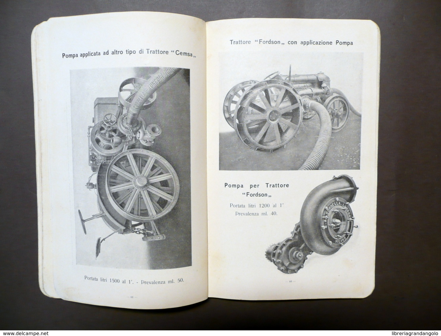 Catalogo Società Anonima Officine Meccaniche Corbella Longoni Milano 1929 - Non Classificati