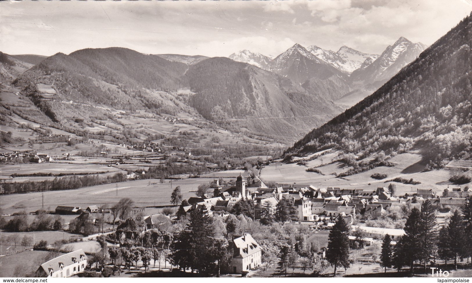 [65] Hautes Pyrénées > Vielle Aure Vallée D'Aure Vue Générale De Guchen Le Lustou - Vielle Aure