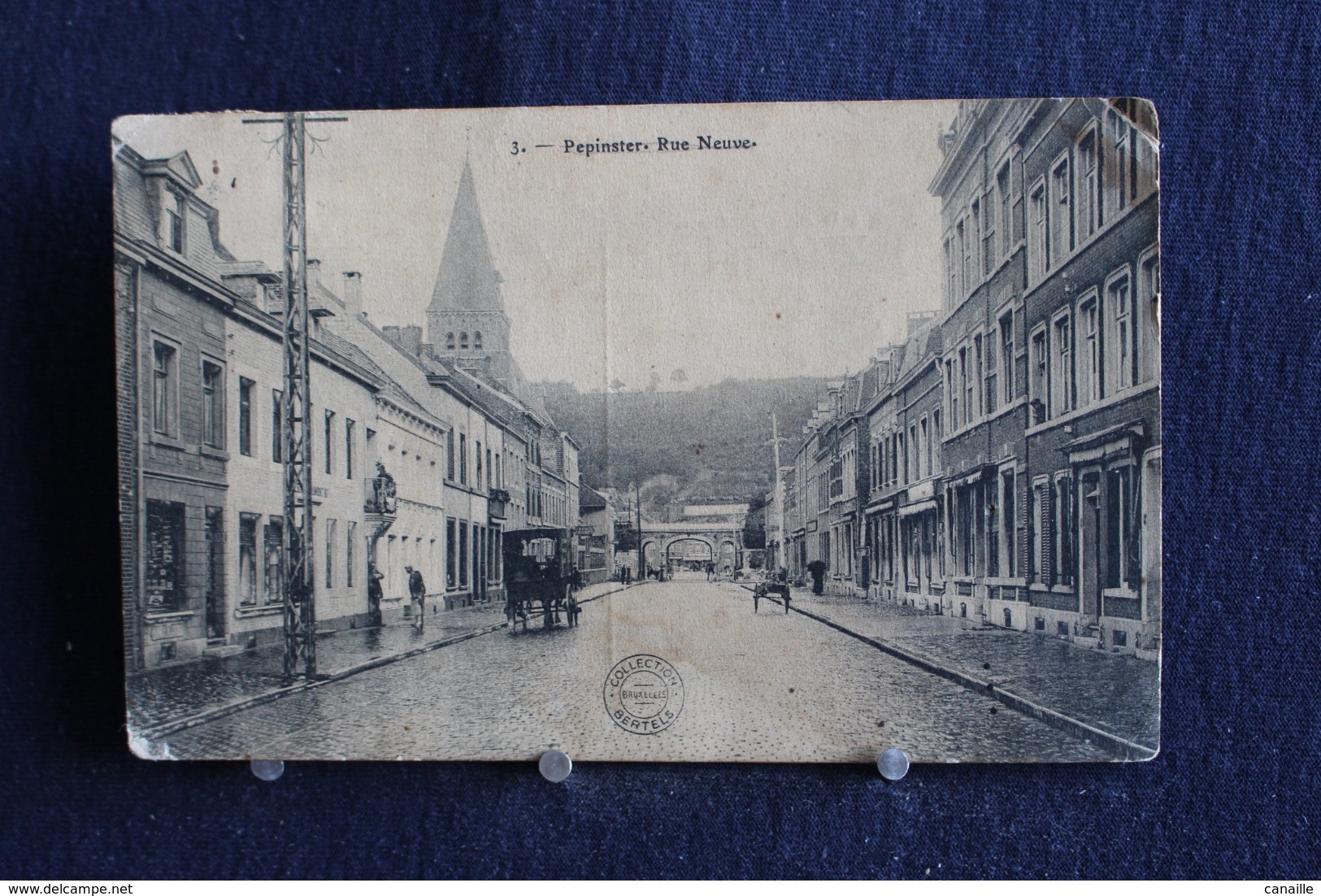I-170 / Liège -  Pepinster  Rue Neuve  /  Circulé  1925 - Pepinster