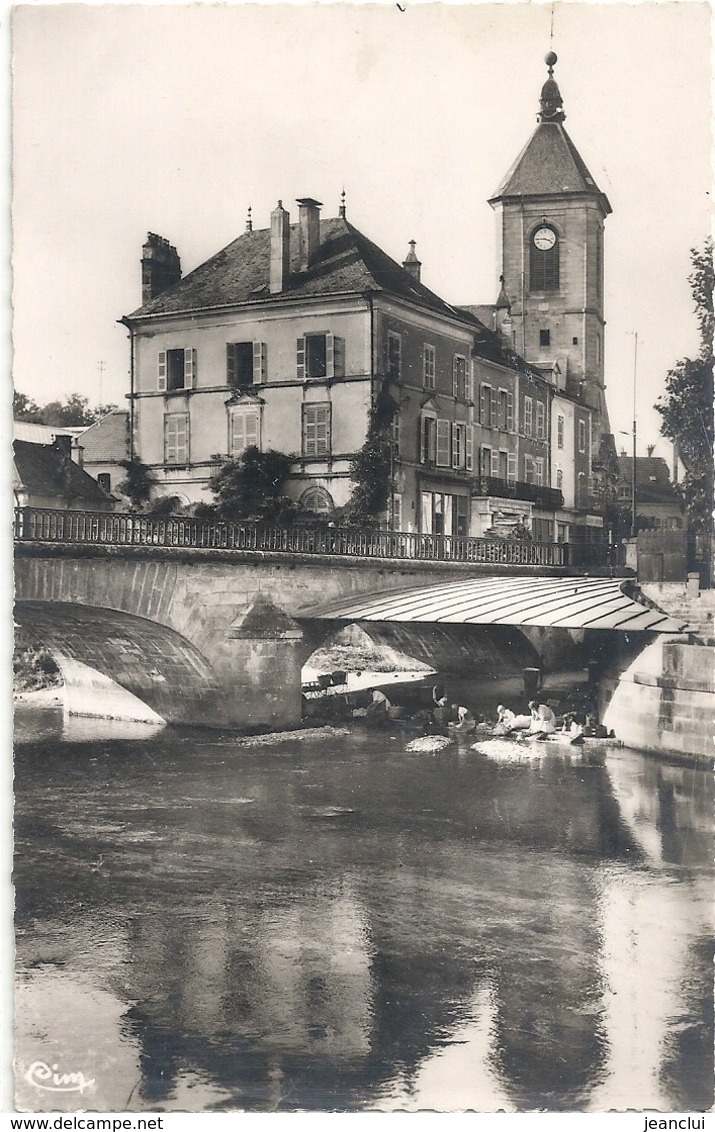 Cpsm Format Cpa. ST-LOUP-sur-SEMOUSE .3. UN COIN DU GRAND PONT . CARTE ECRITE AU VERSO - Other & Unclassified