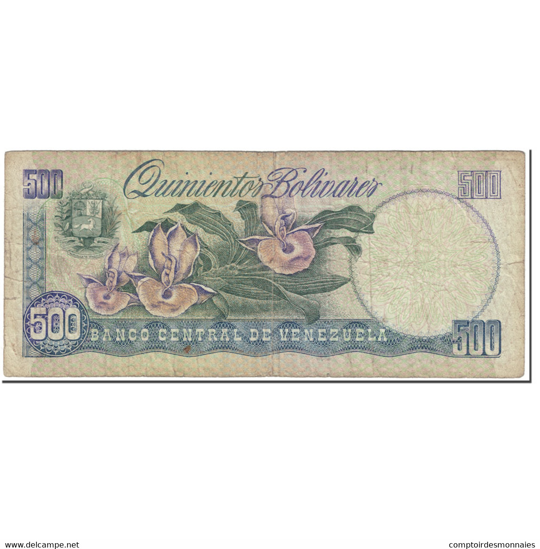 Billet, Venezuela, 500 Bolivares, 1990, 1990-05-31, KM:67d, B - Venezuela