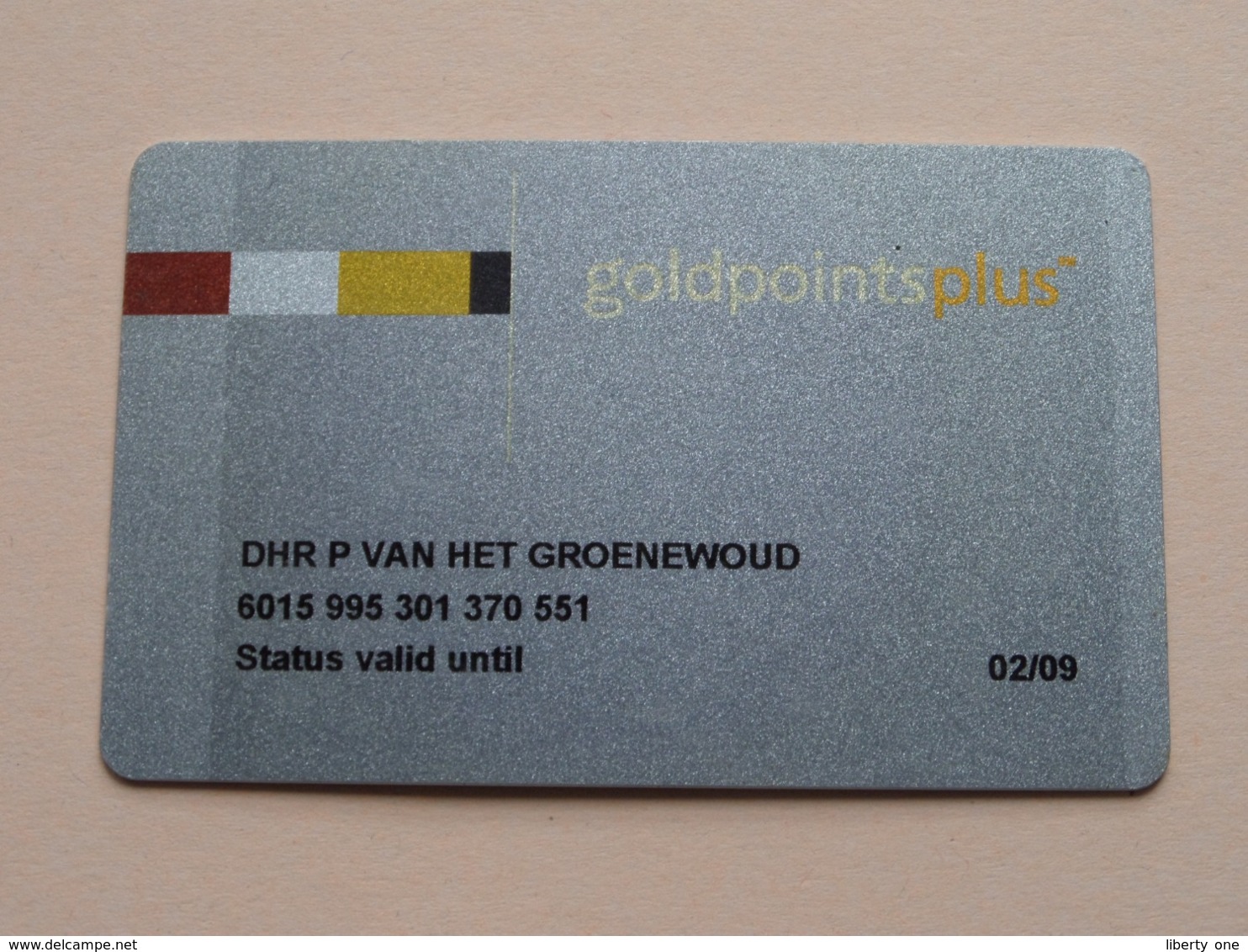 GOLDPOINTSPLUS ( Zie Foto Voor Detail ) ! - Hotelkarten