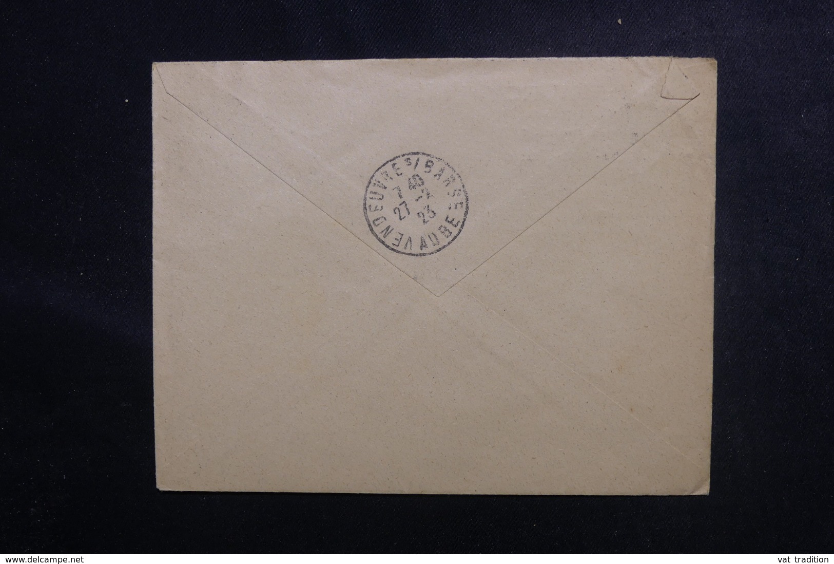 FRANCE - Enveloppe Commerciale De Nogent / Seine Pour Thieffrain En 1923, Affranchissement Type Semeuse - L 47083 - 1921-1960: Période Moderne