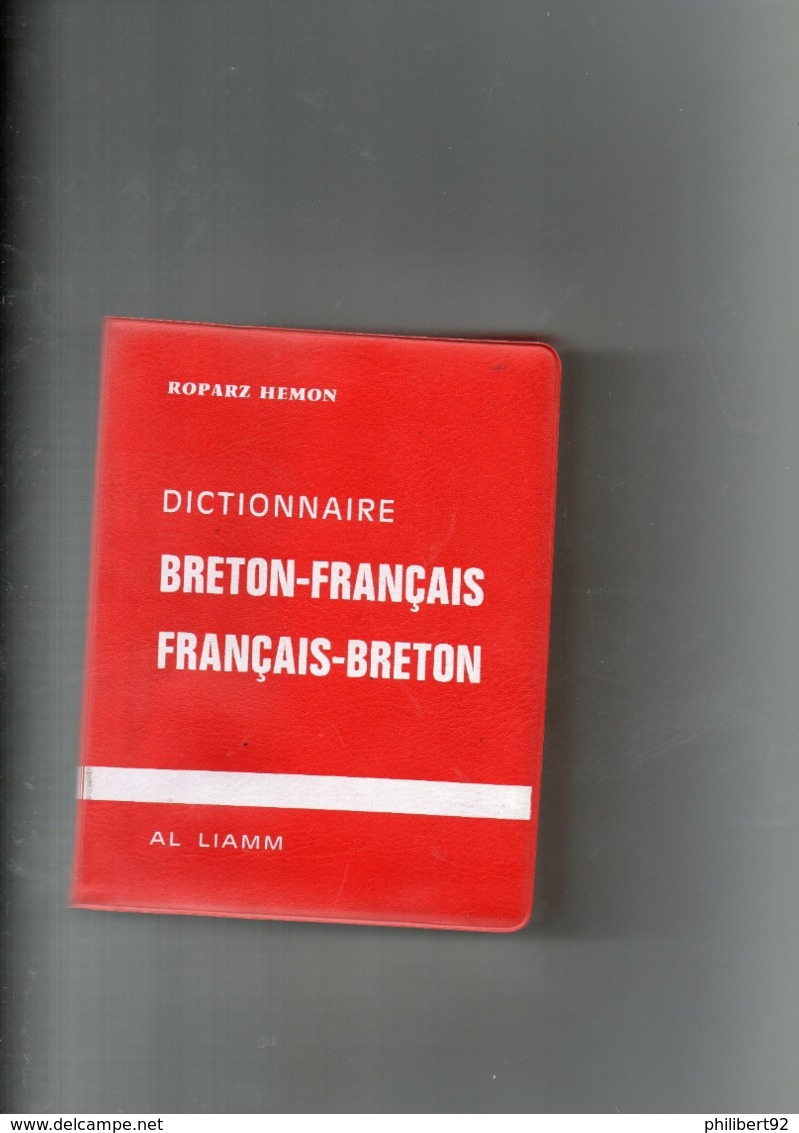 Roparz Hemon. Dictionnaire Breton-Français Français Breton - Dictionnaires