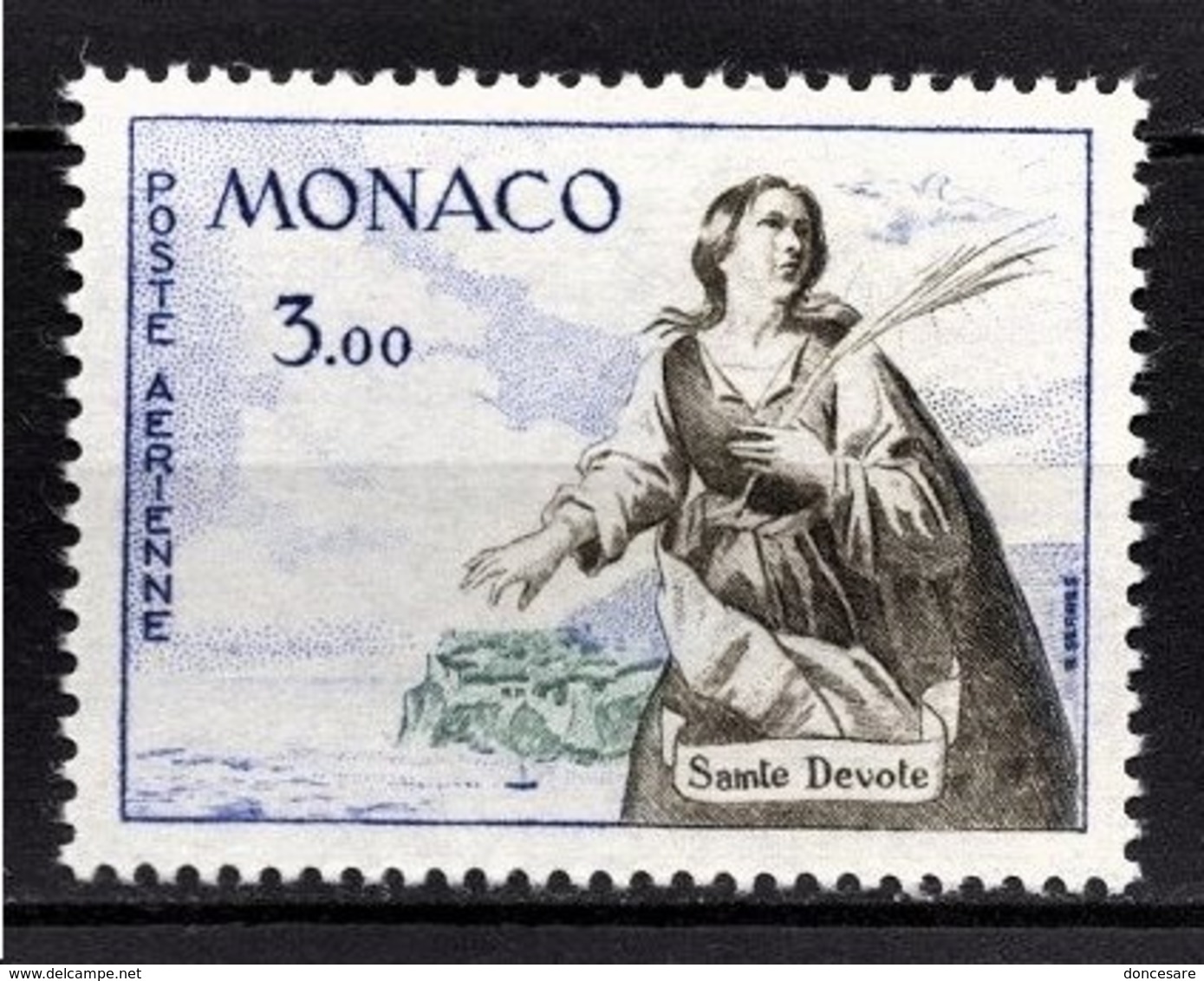 MONACO 1960 / 1961 N° 75 -  NEUF** /2 - Posta Aerea