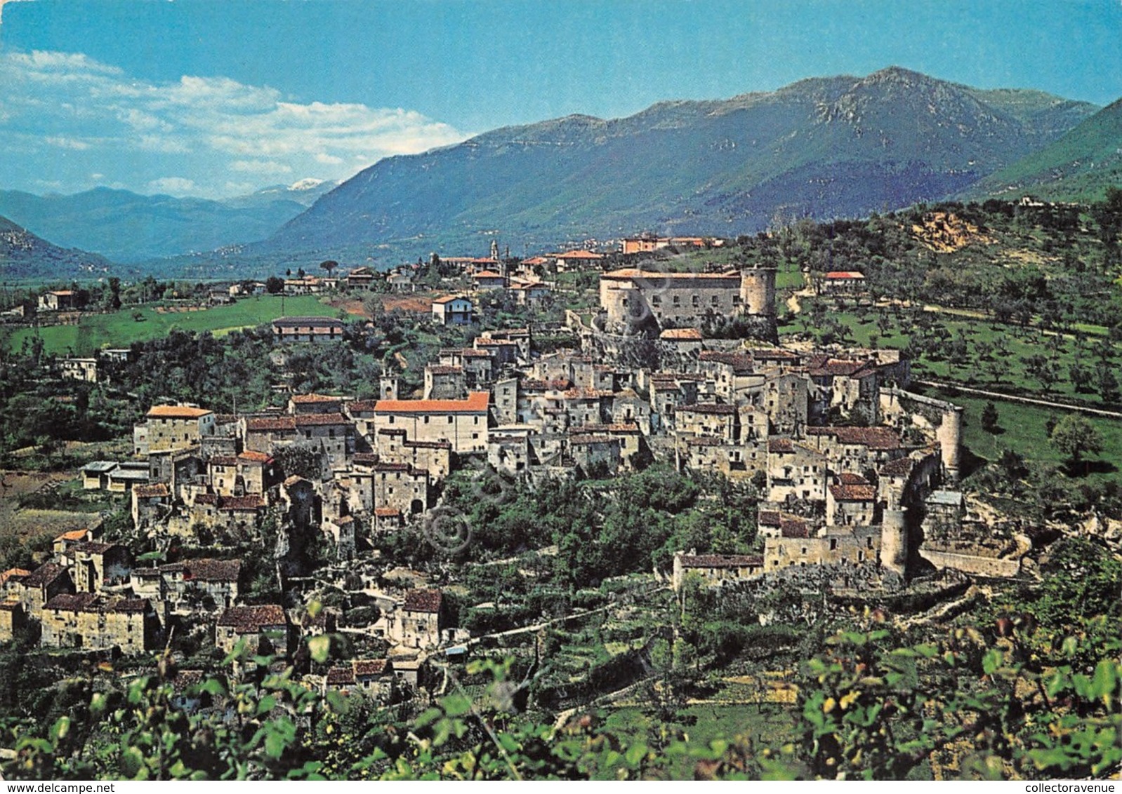 Cartolina Prata Sannita Vecchia Panorama - Grosseto