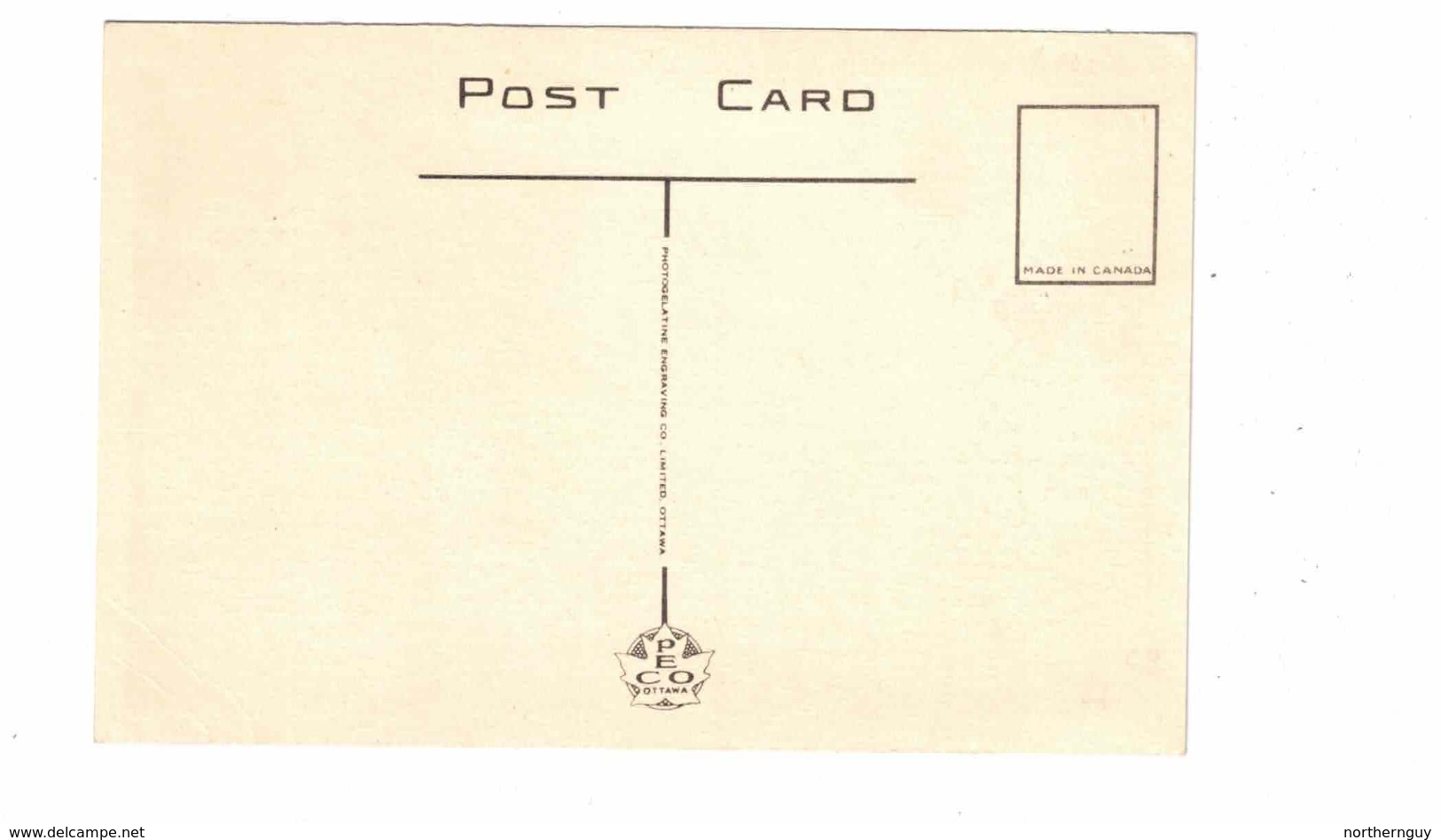 ST. THOMAS, Ontario, Canada, Home Of Hon. Mitchell Hepburn, Premier Of Ontario, 1934-42 WB PECO Postcard, Elgin County - Windsor