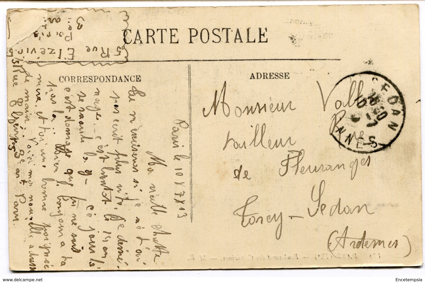 CPA - Carte Postale - France - Paris - Boulevard Des Capucines - 1913  (I10476) - Arrondissement: 09