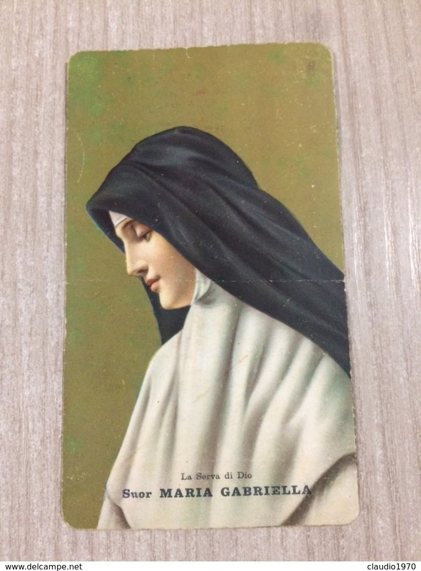 Santino Suor Maria Gabriella In Ricordo Dei Suoi Vent’anni Dal Suo Pio Transito In Dorgali (nu) - Santini