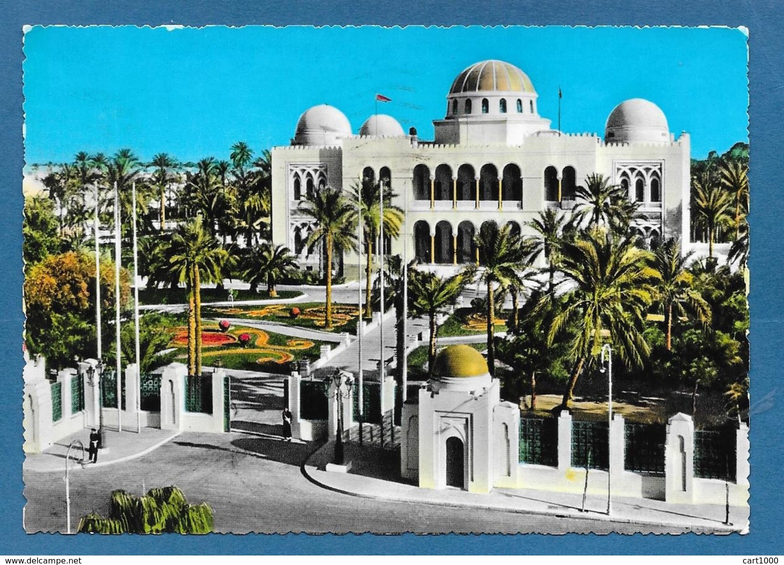 LIBIA LIBYA PALAZZO REALE 1960 - Libia