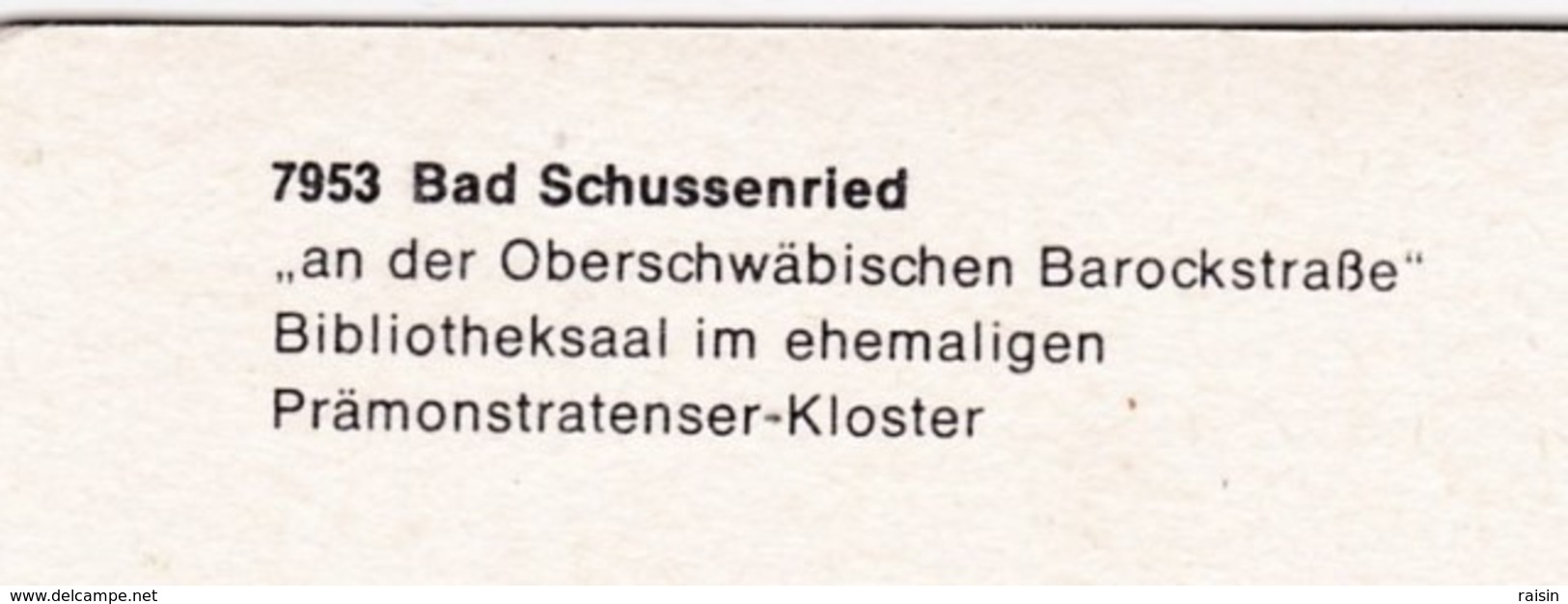 Allemagne Bad Schussenried Multi Vues N°7953  BE - Bad Schussenried