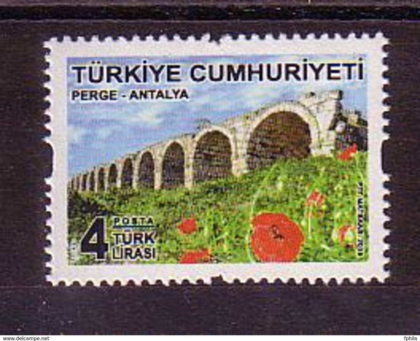 2018 TURKEY ANTALYA THEMED DEFINITIVE STAMP MNH ** - Nuovi