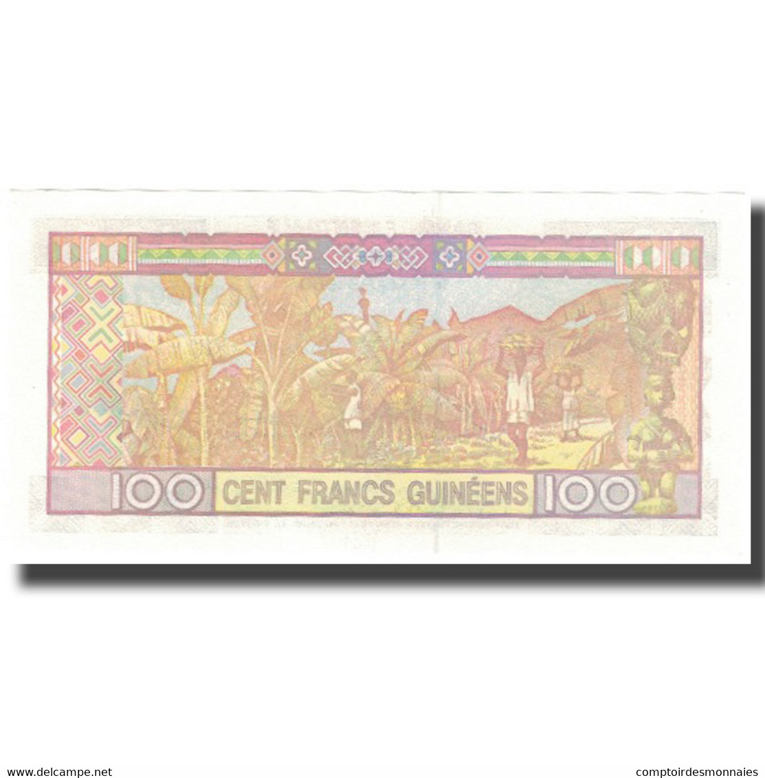 Billet, Guinea, 100 Francs, Undated (1998), KM:35a, NEUF - Guinea