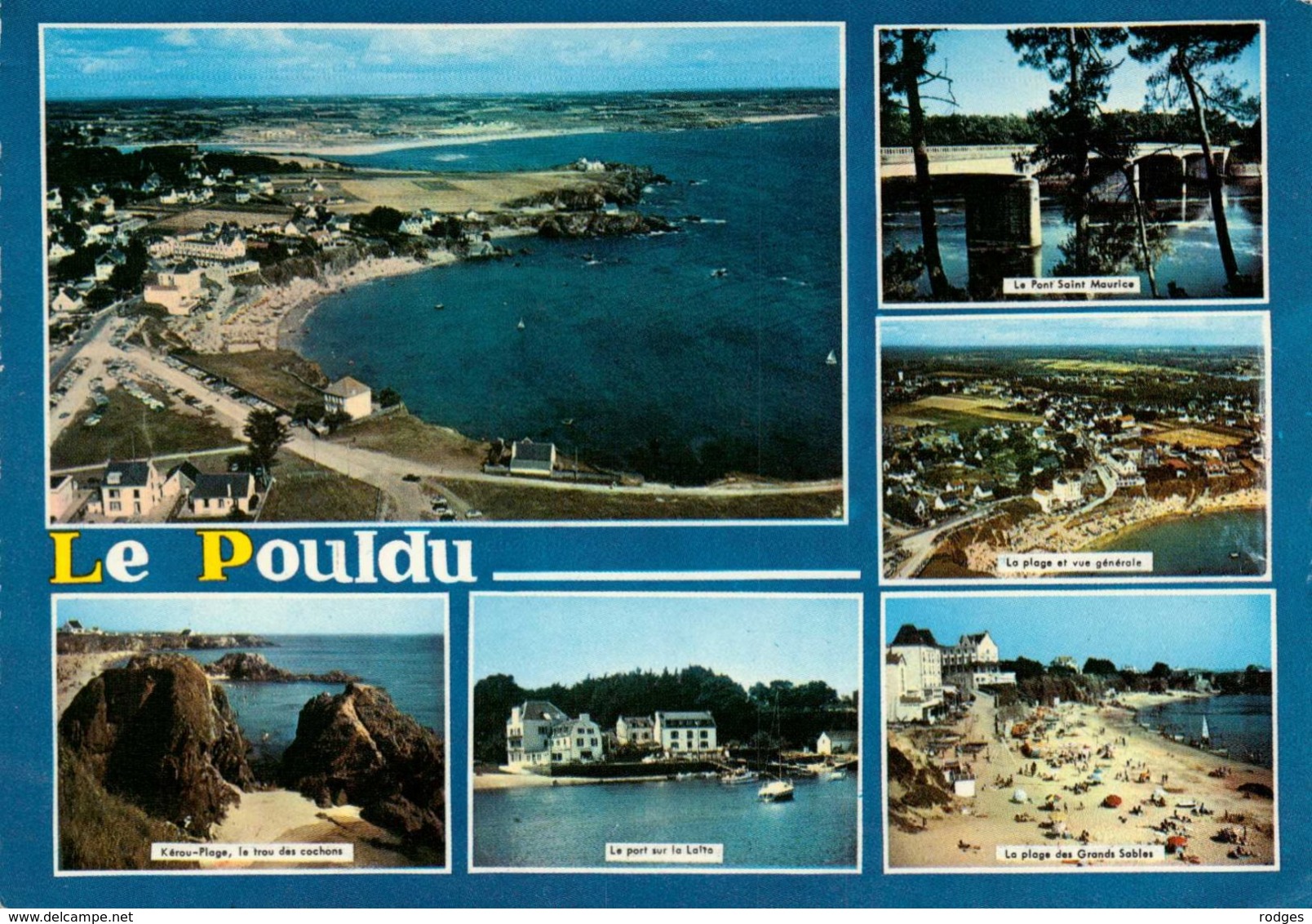 Dep 29 , Cpm Le POULDU , (Sud Finistère) , Multivues (13017) - Le Pouldu