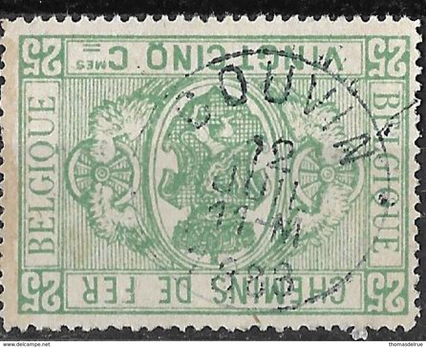 B0.15. COUVIN 12 JUIN 9-M1883: N°TR3: Poststempel: Type E9 - Used