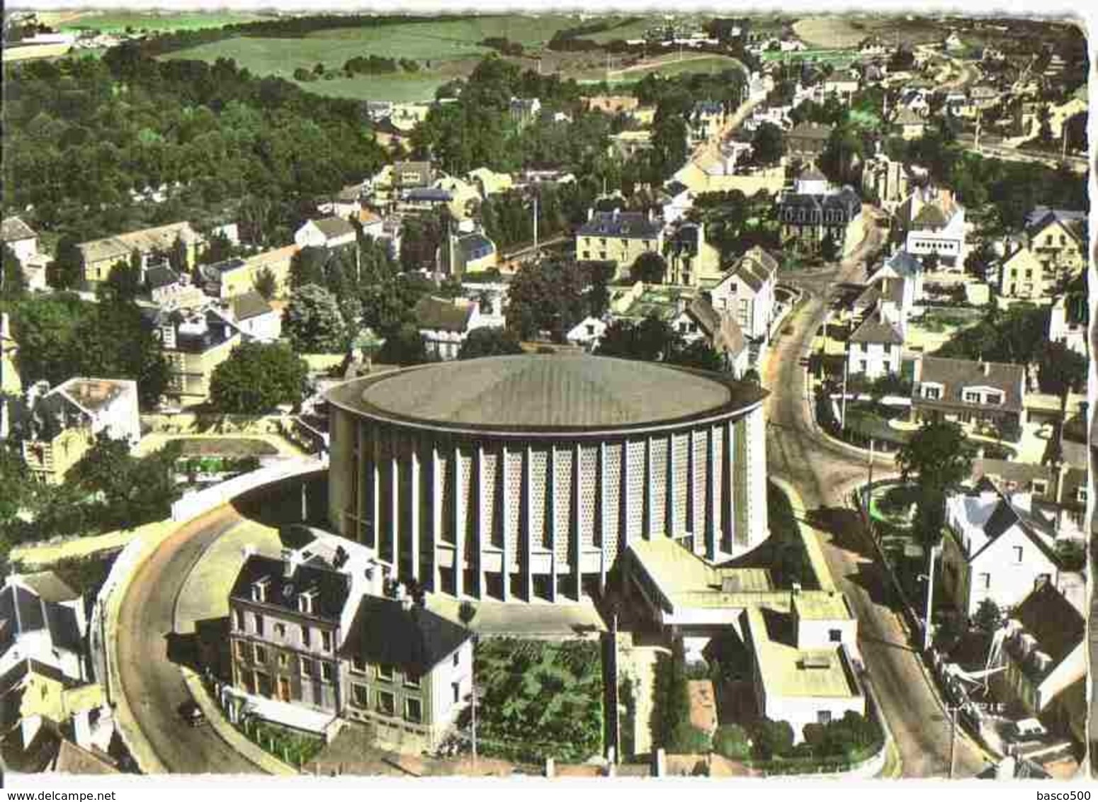 CAEN - Vue Aérienne Peu Courante Sur Le QUARTIER ST JULIEN - Caen