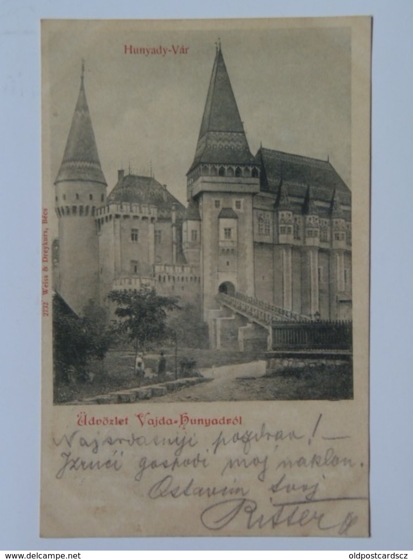 Romania M61 Vajda Hunyad Hunedoara Vajdahunyad 1902 - Rumänien