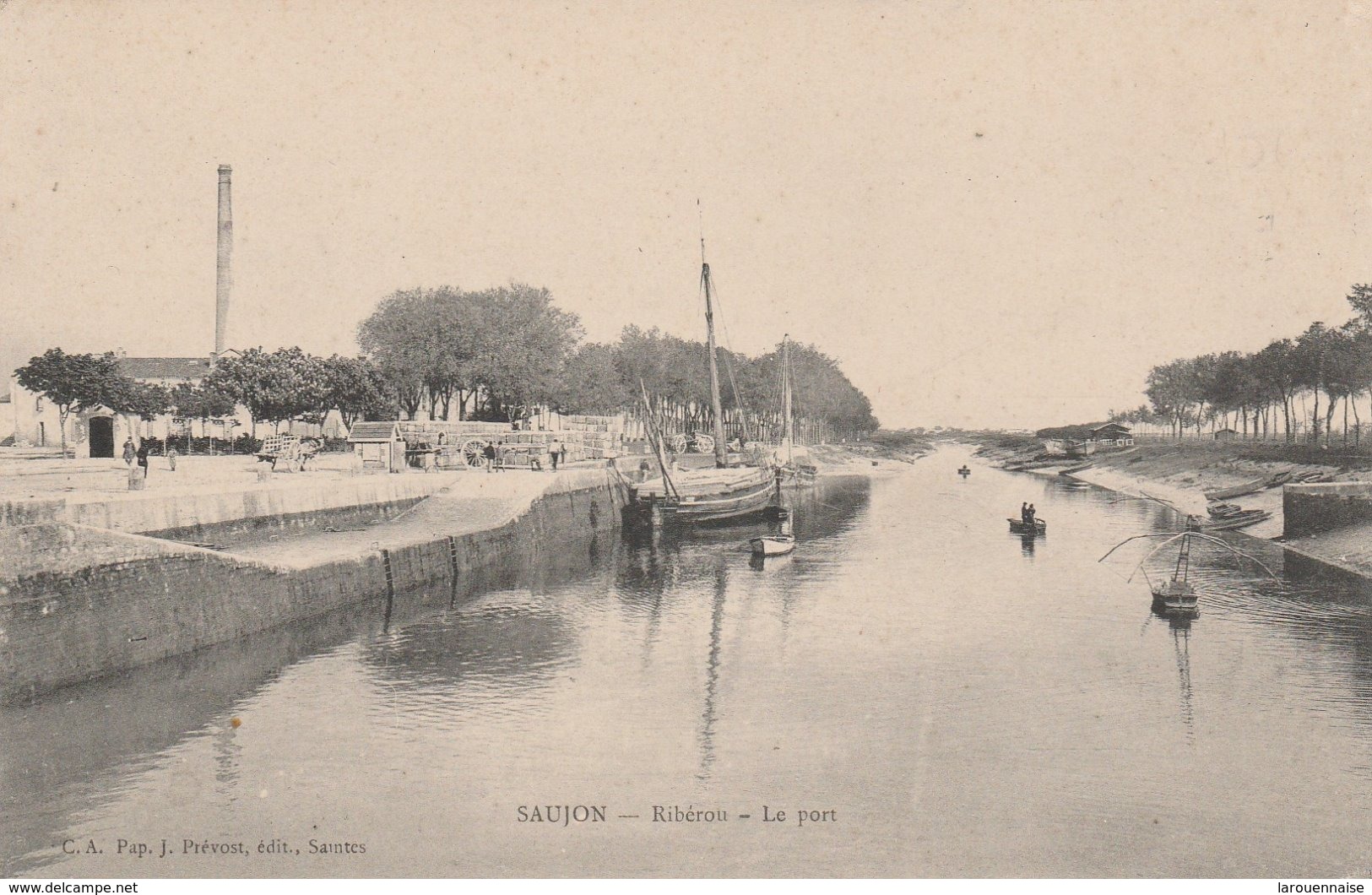 17 - SAUJON - Ribérou - Le Port - Saujon