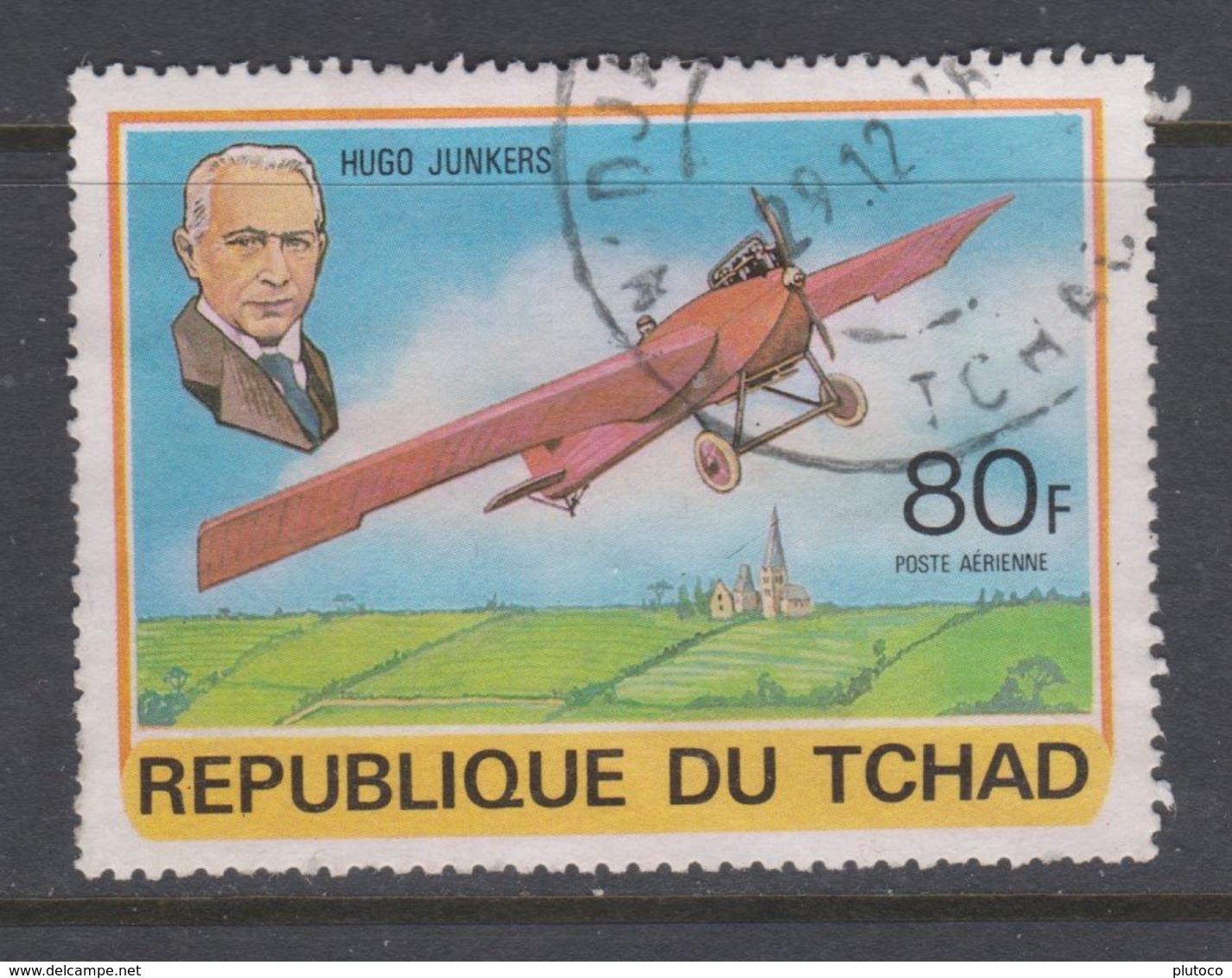 CHAD, USED STAMP, OBLITERÉ, SELLO USADO - Ciad (1960-...)