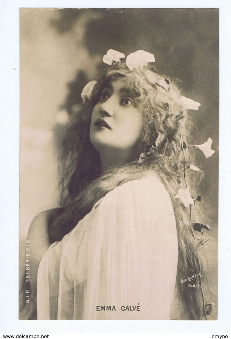 Emma Calvé  - Artiste 1900  - Opera - Opera