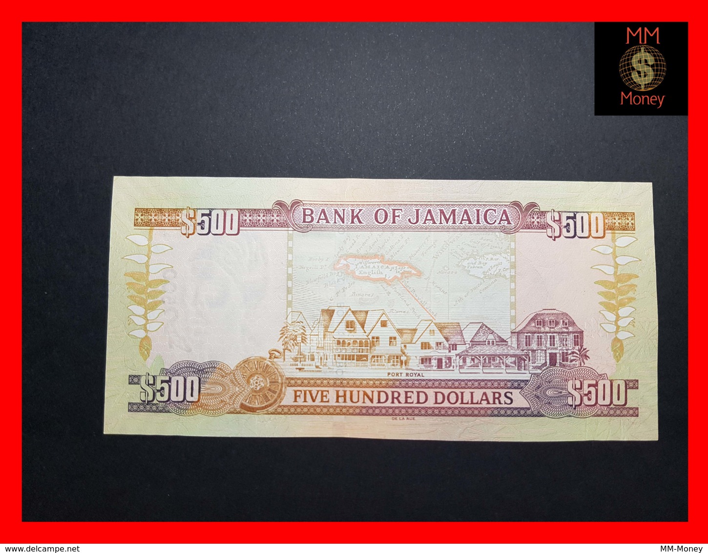 JAMAICA 500 $  15.1.2005  P. 85   UNC - Jamaica