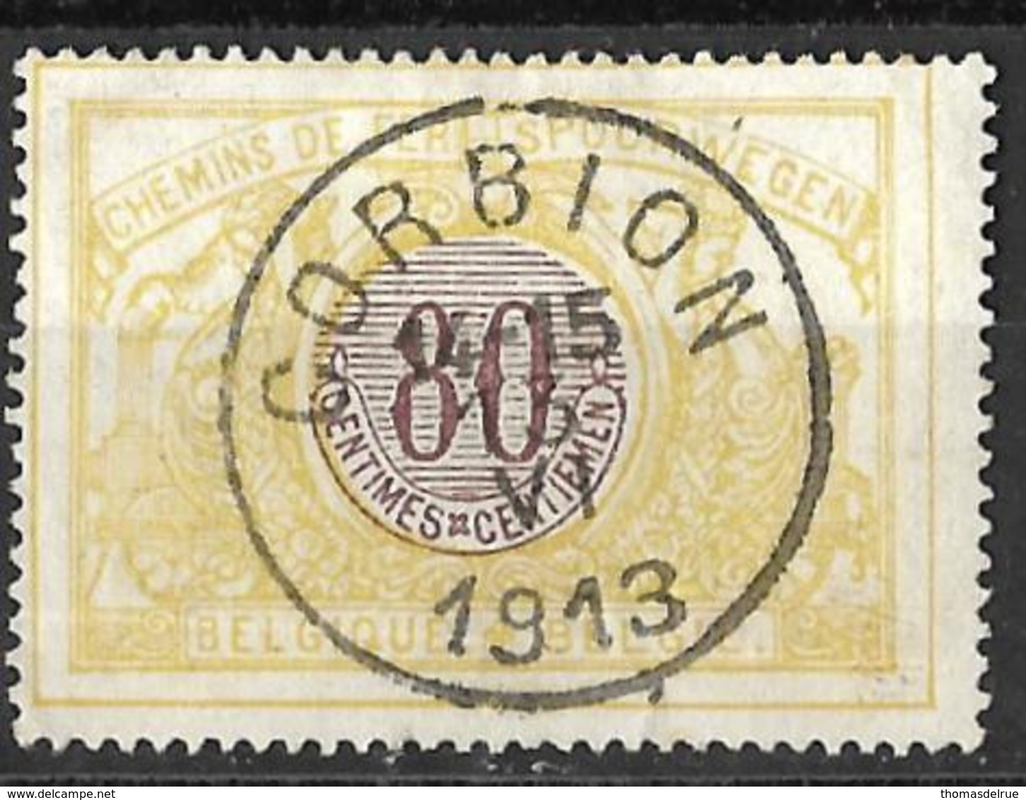 B0.31: CORBION  14-15 13 VI 1903: N°TR39: Poststempel: Type E18 - Sonstige & Ohne Zuordnung