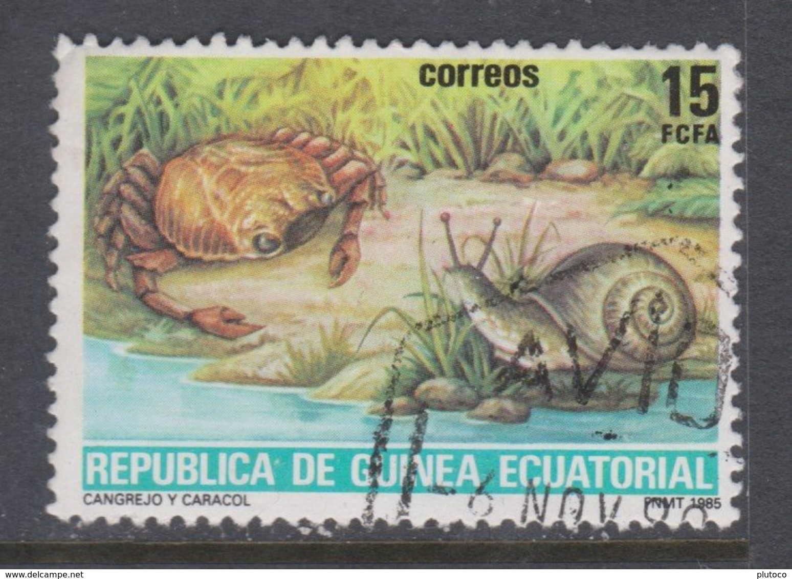 GUINEA ECUATORIAL, USED STAMP, OBLITERÉ, SELLO USADO - Guinea Equatoriale