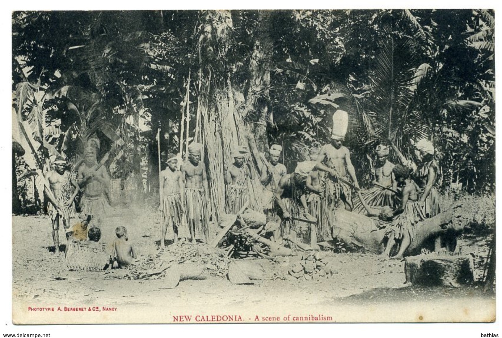 NOUVELLE-CALEDONIE. Une Scène De Cannibalisme. - Nouvelle-Calédonie