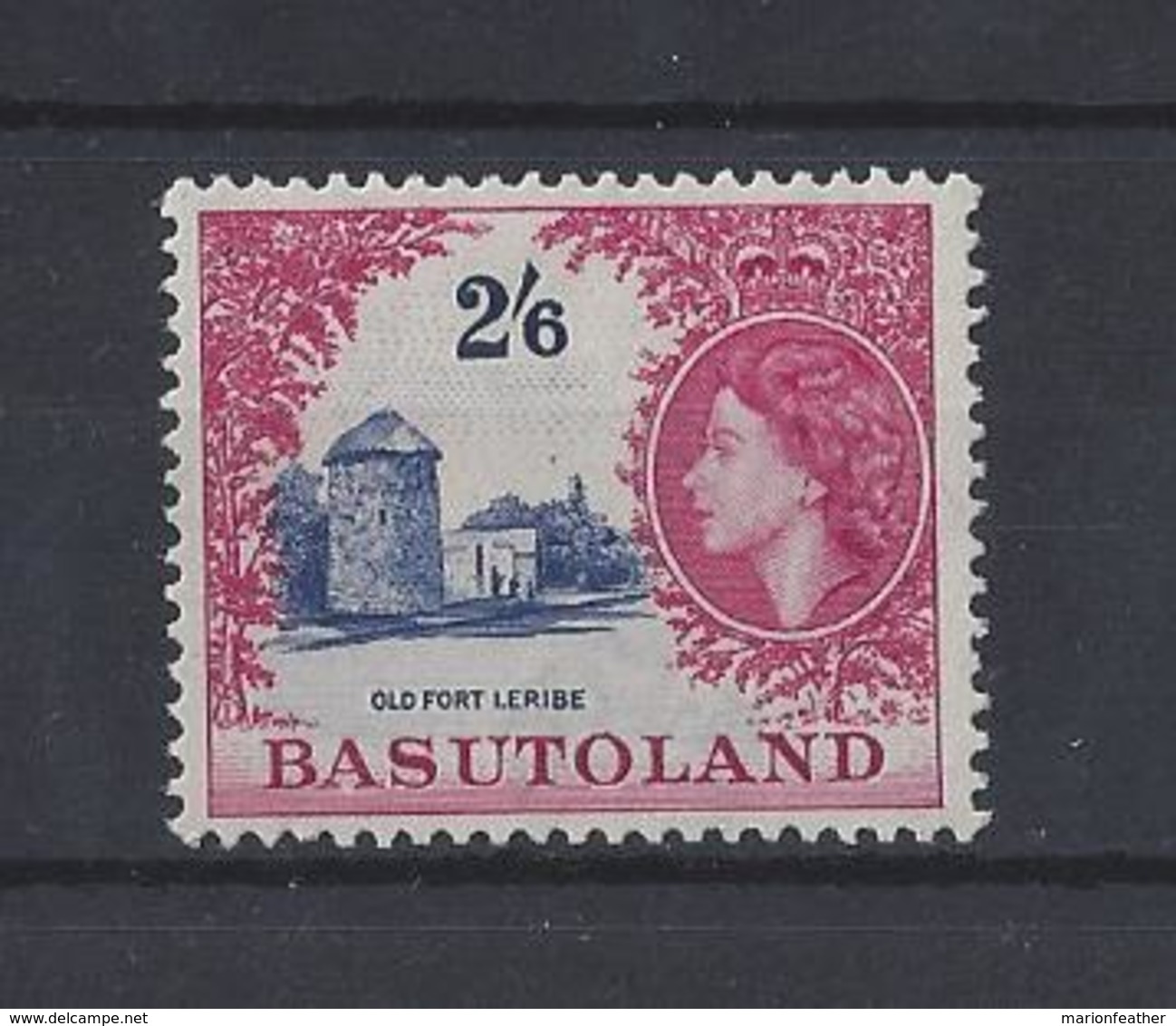 BASUTOLAND.....QUEEN ELIZABETH (1952-NOW).." 1954."....2/6....SG5.......MNH. - 1933-1964 Kronenkolonie