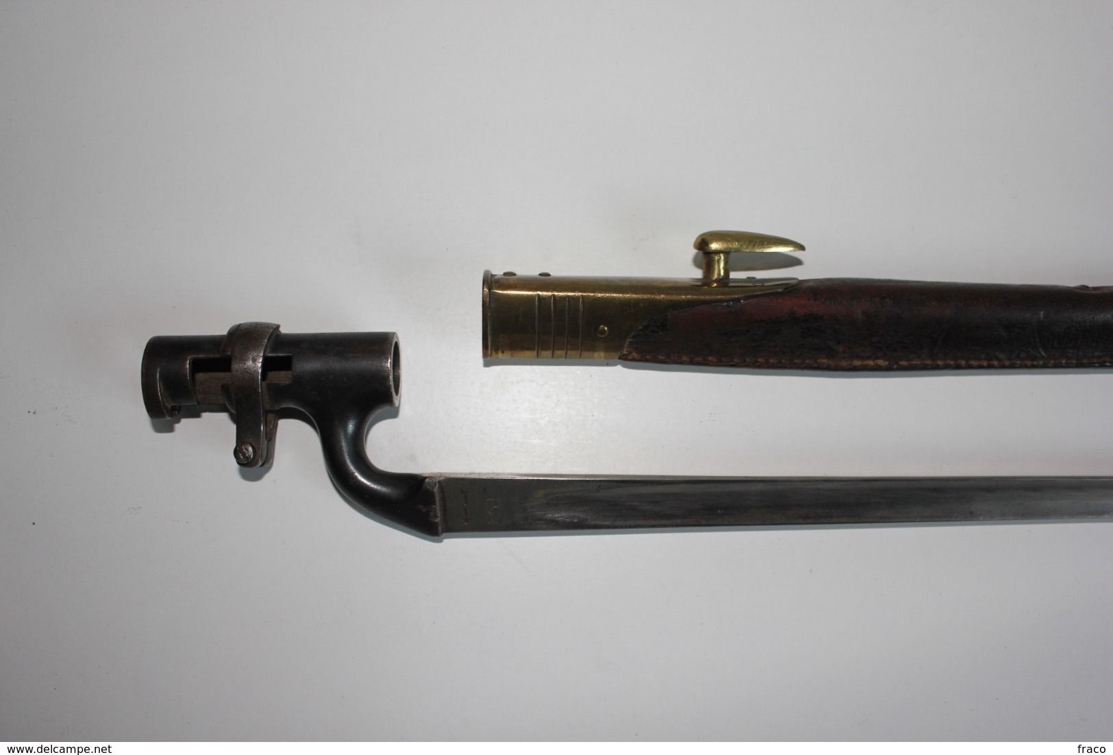 Baïonnette à Douille modèle 1876 Britannique Modifié Pour L'Egypte - Armes Blanches