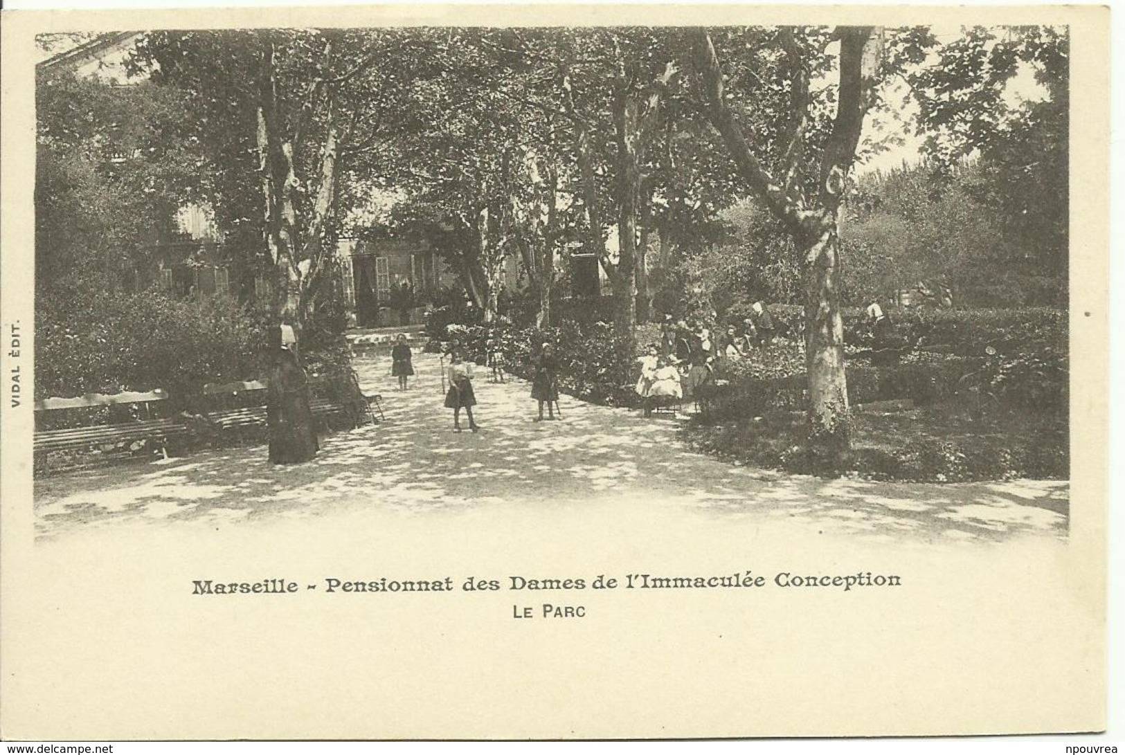 CPA - DEP13 - Marseille - Pensionnat Des Dames De L'Immaculée Conception - Le Parc - Ohne Zuordnung