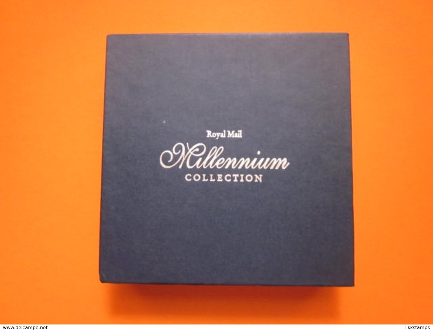 THE ROYAL MAIL MILLENIUM COLLECTION VOLUMES 1 AND 2 COMPLETE IN SLIPCASE #A0013 ( B8 ) - Other & Unclassified