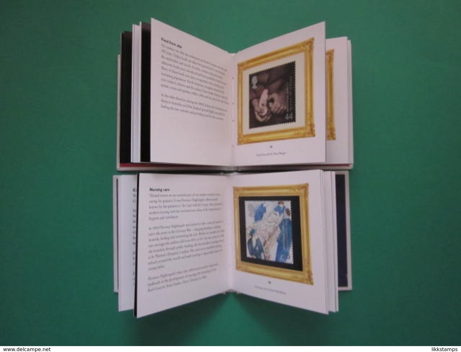 THE ROYAL MAIL MILLENIUM COLLECTION VOLUMES 1 AND 2 COMPLETE IN SLIPCASE #A0013 ( B8 ) - Other & Unclassified