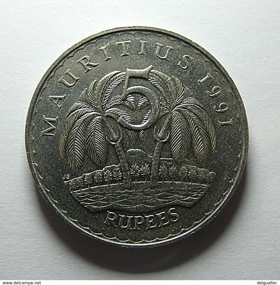 Mauritius 5 Rupees 1991 - Mauritius