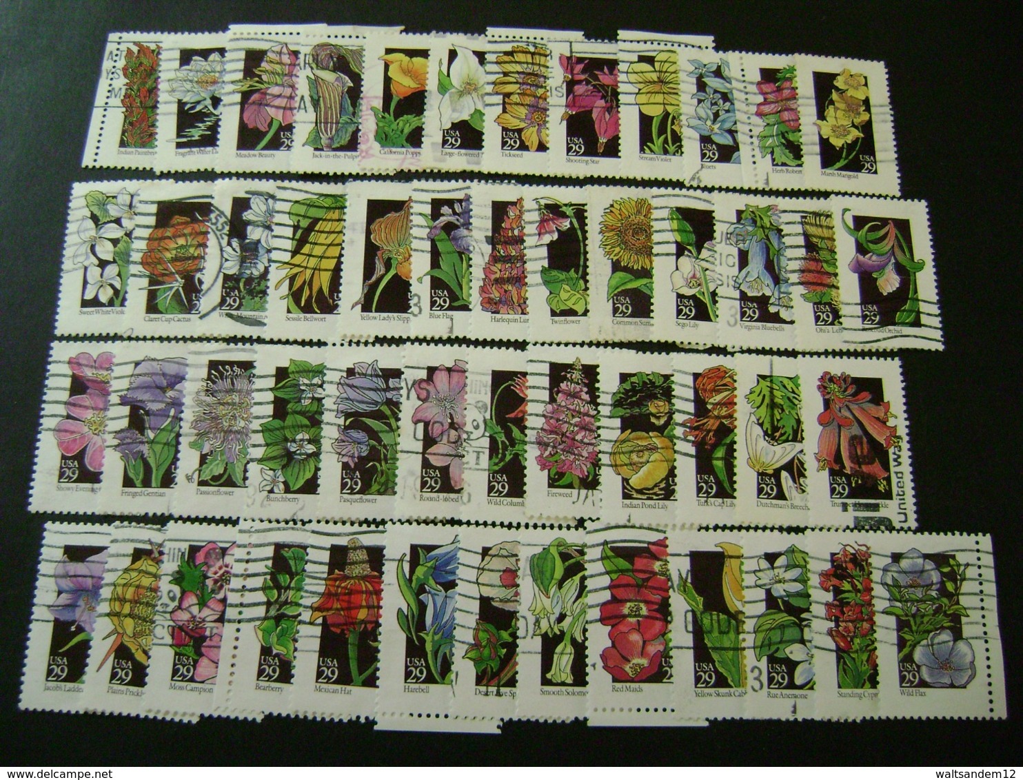 United States 1992 Commemorative/special Issues (between SG 2645 And 2768 - See Description) Shown In 5 Images - Used - Used Stamps