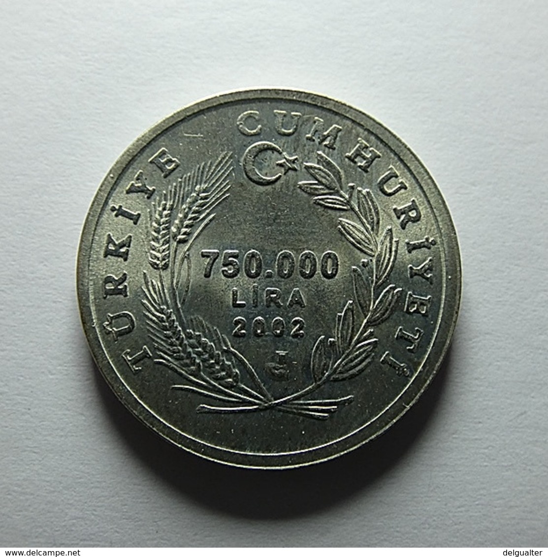 Turkey 750.000 Lira 2002 - Turkije