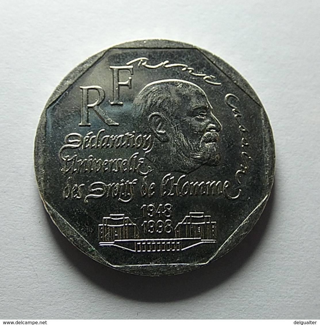 France 2 Francs 1998 Droits De L'Homme - Otros & Sin Clasificación