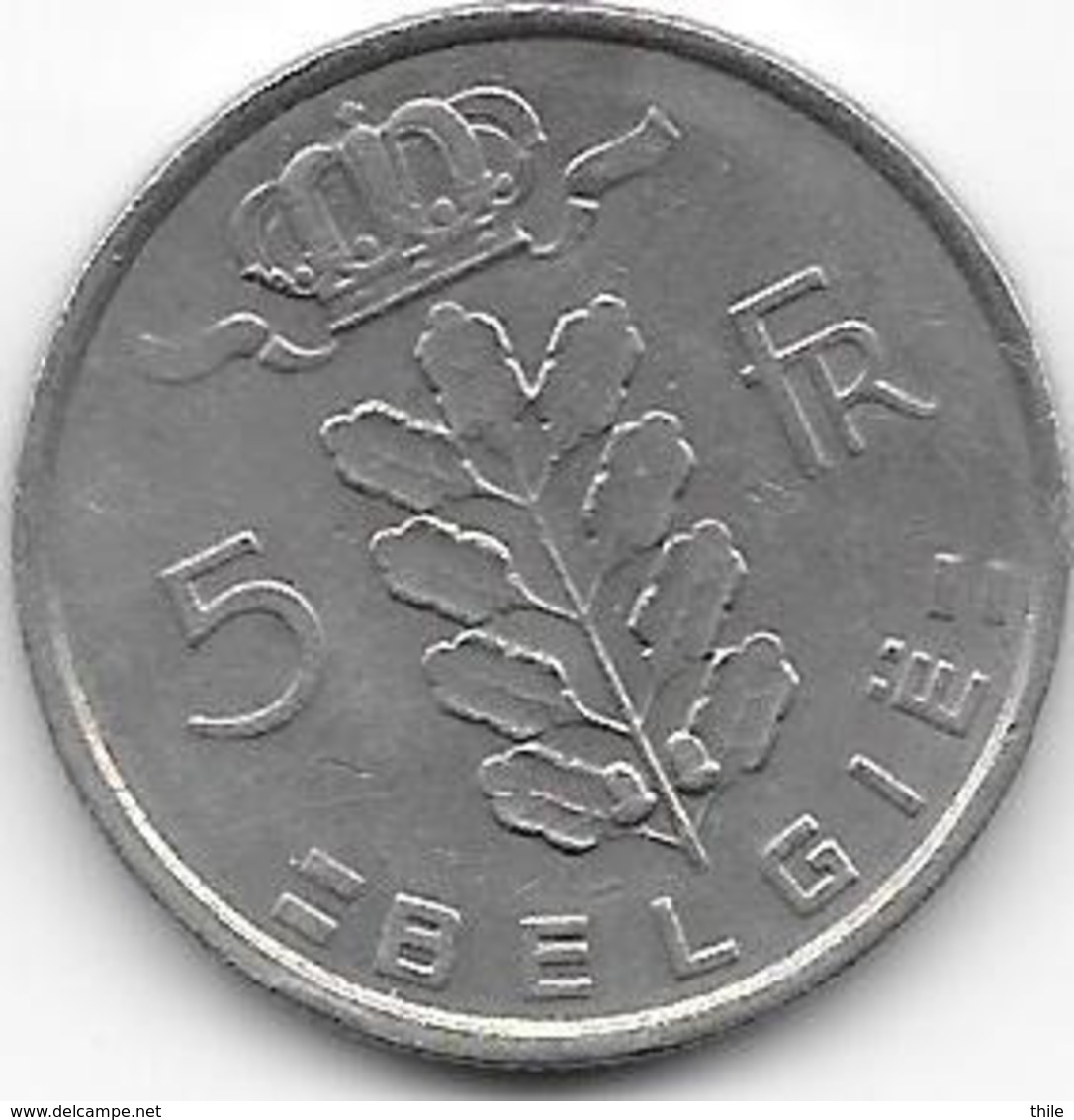 BELGIË 1975 - 5 Francs - 5 Frank