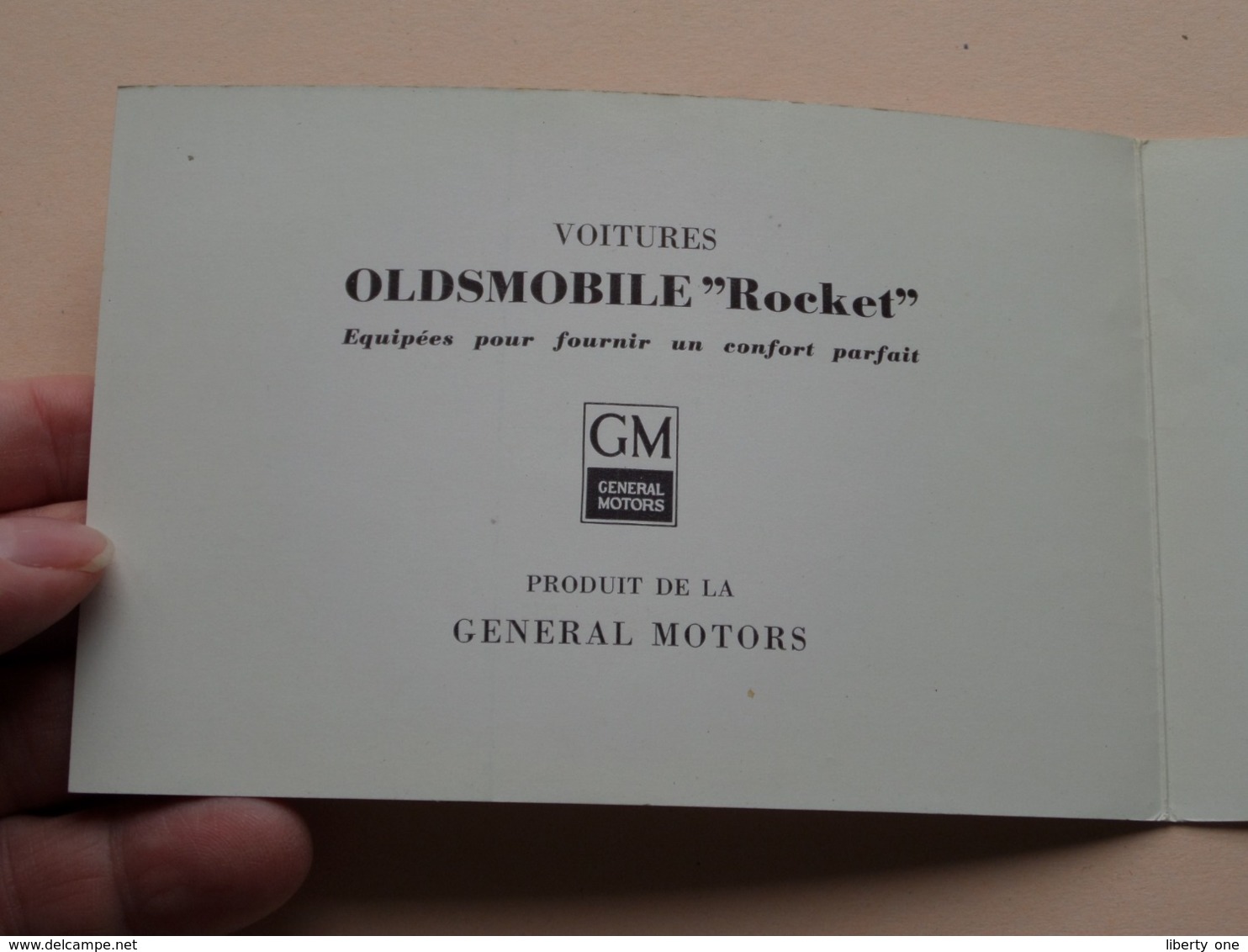 OLDSMOBILE " Rocket " Prix-Courant > GM General Motors Anvers >1953 ( Voir / See Photo ) Depliant / Prijsfolder ! - Publicités