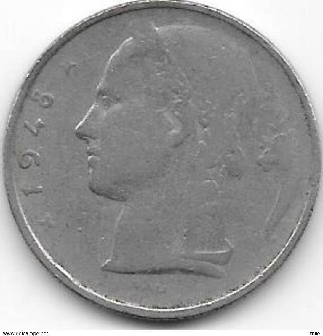 BELGIQUE 1948 - 5 Francs - 5 Francs