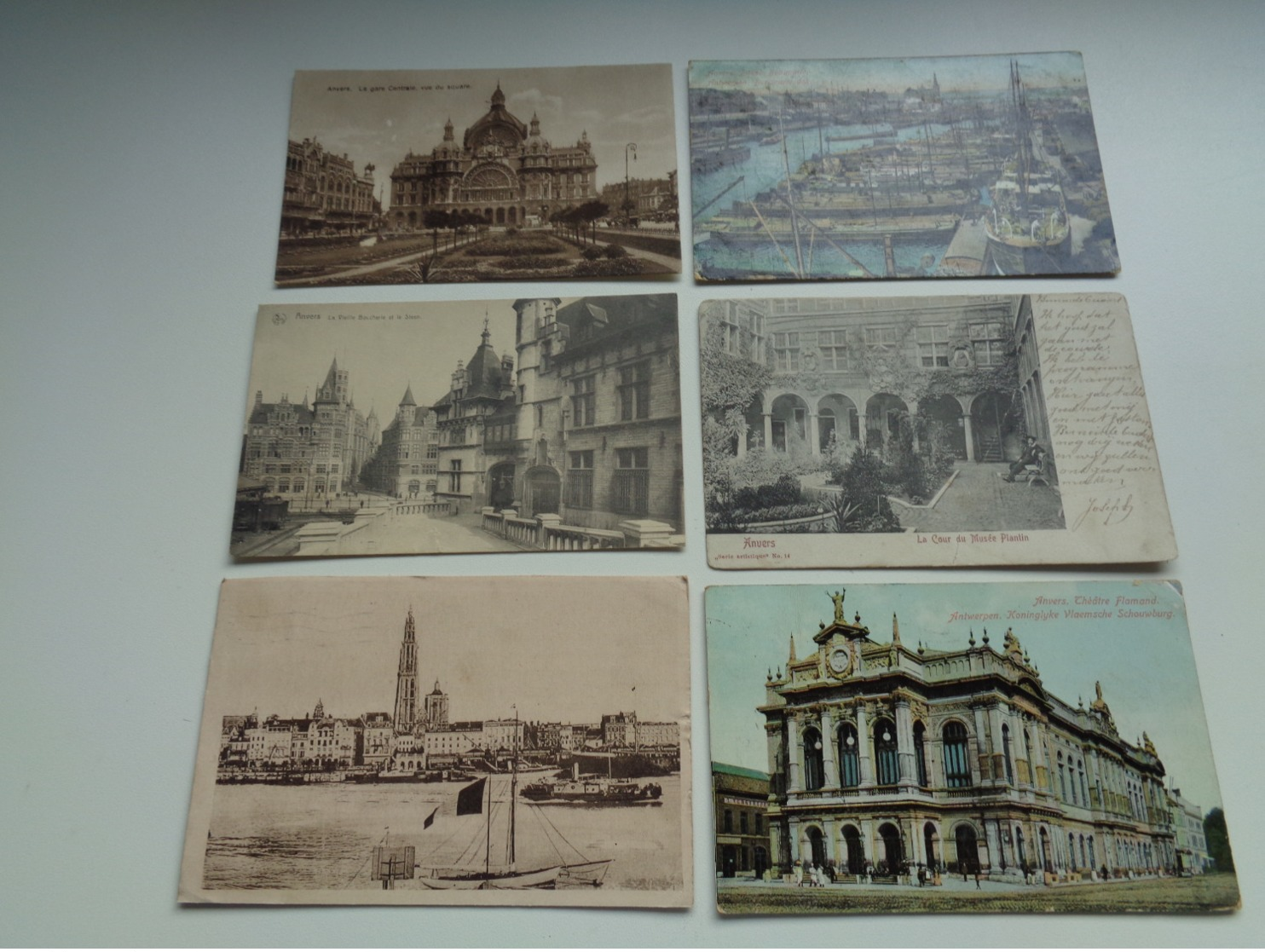 Beau Lot De 60 Cartes Postales De Belgique  Anvers      Mooi Lot Van 60 Postkaarten Van België  Antwerpen - 60 Scans - 5 - 99 Cartes