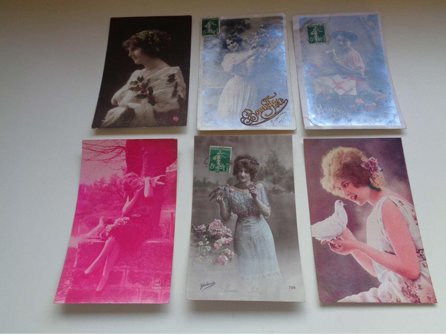 Beau Lot De 60 Cartes Postales De Fantaisie Femmes Femme   Mooi Lot Van 60 Postkaarten Fantasie Vrouwen Vrouw - 60 Scans - 5 - 99 Cartes