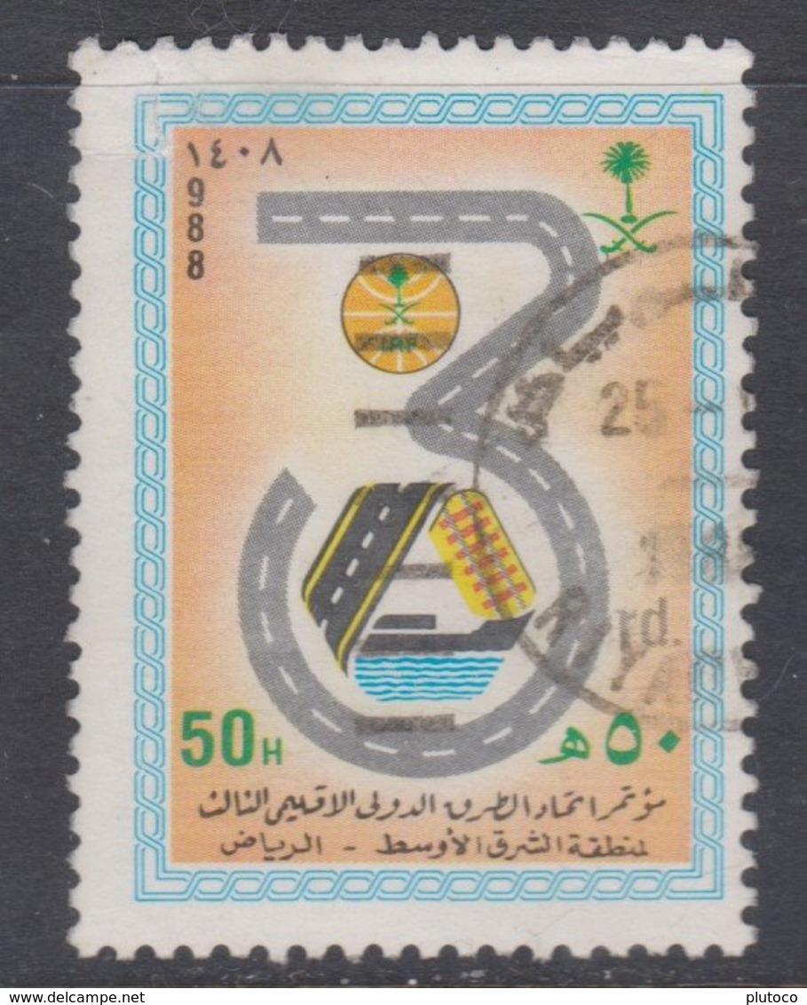 ARABIA SAUDÍ, USED STAMP, OBLITERÉ, SELLO USADO - Arabia Saudita