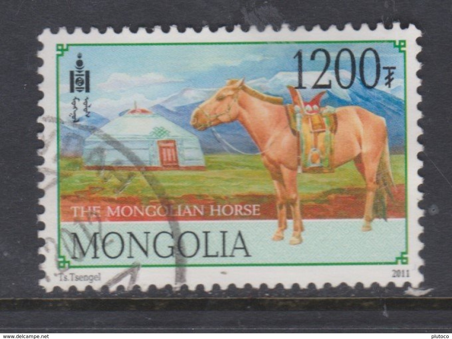 MONGOLIA, USED STAMP, OBLITERÉ, SELLO USADO - Mongolia