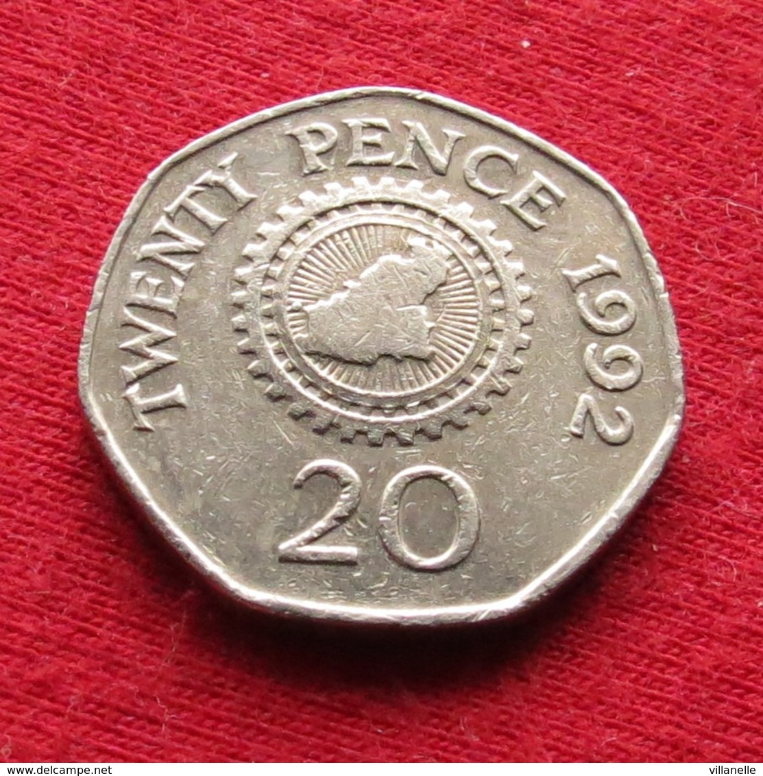 Guernsey 20 Pence 1992 KM# 44 Guernesey - Guernesey