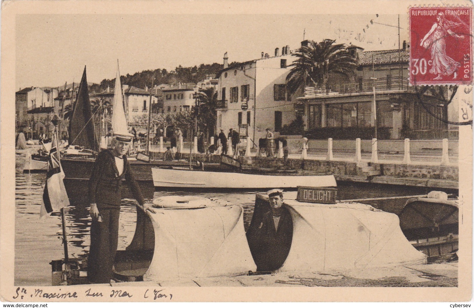 SAINTE-MAXIME-sur-MER - Un Coin Du Port - Animé - Sainte-Maxime