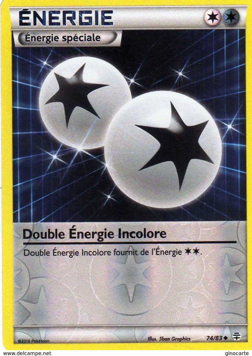 Carte Pokemon 74/83 Energie Speciale 2016 Reverse - Sonstige & Ohne Zuordnung