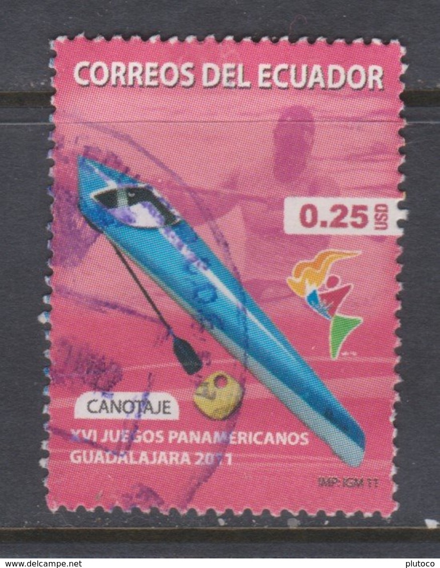 ECUADOR, USED STAMP, OBLITERÉ, SELLO USADO. - Ecuador