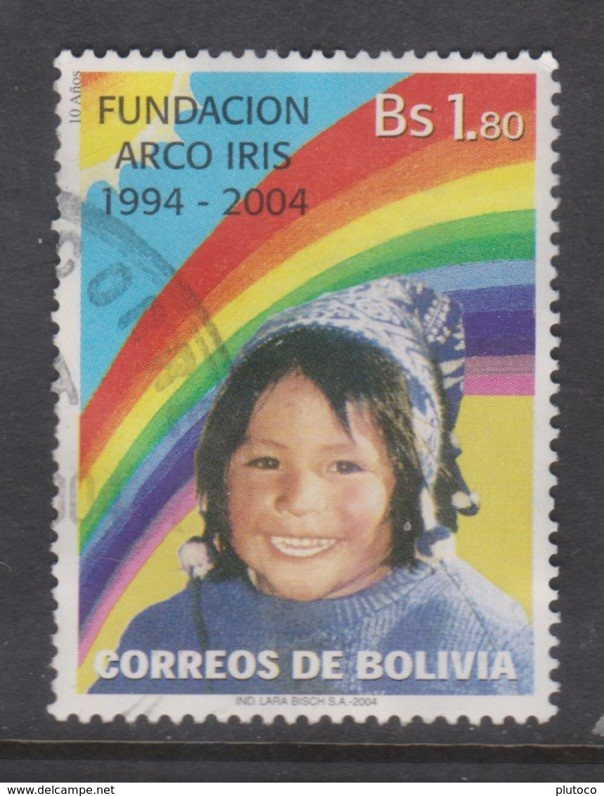 BOLIVIA, USED STAMP, OBLITERÉ, SELLO USADO. - Bolivia